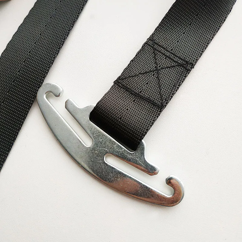 Baby Basket Harness Lock Latch Car Seat Safety Belt Children 5 Points Seat Belt Horn Buckle Adjustable Shoulder Croch PAD children strap buckle