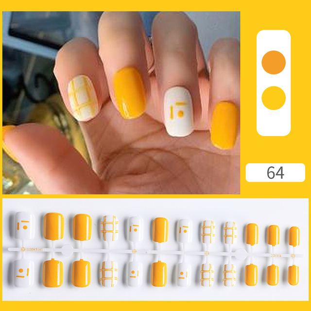 False Nail Tips Solid Color Matte Super Long Coffin False Nail Ballet Press on Nails Tips for Artificial Fingernails