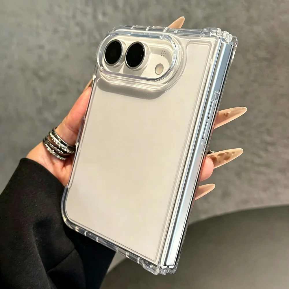 Luxury Slim Clear Silicone Phone Case - Transparent Wide Full Protection Shockproof Cover