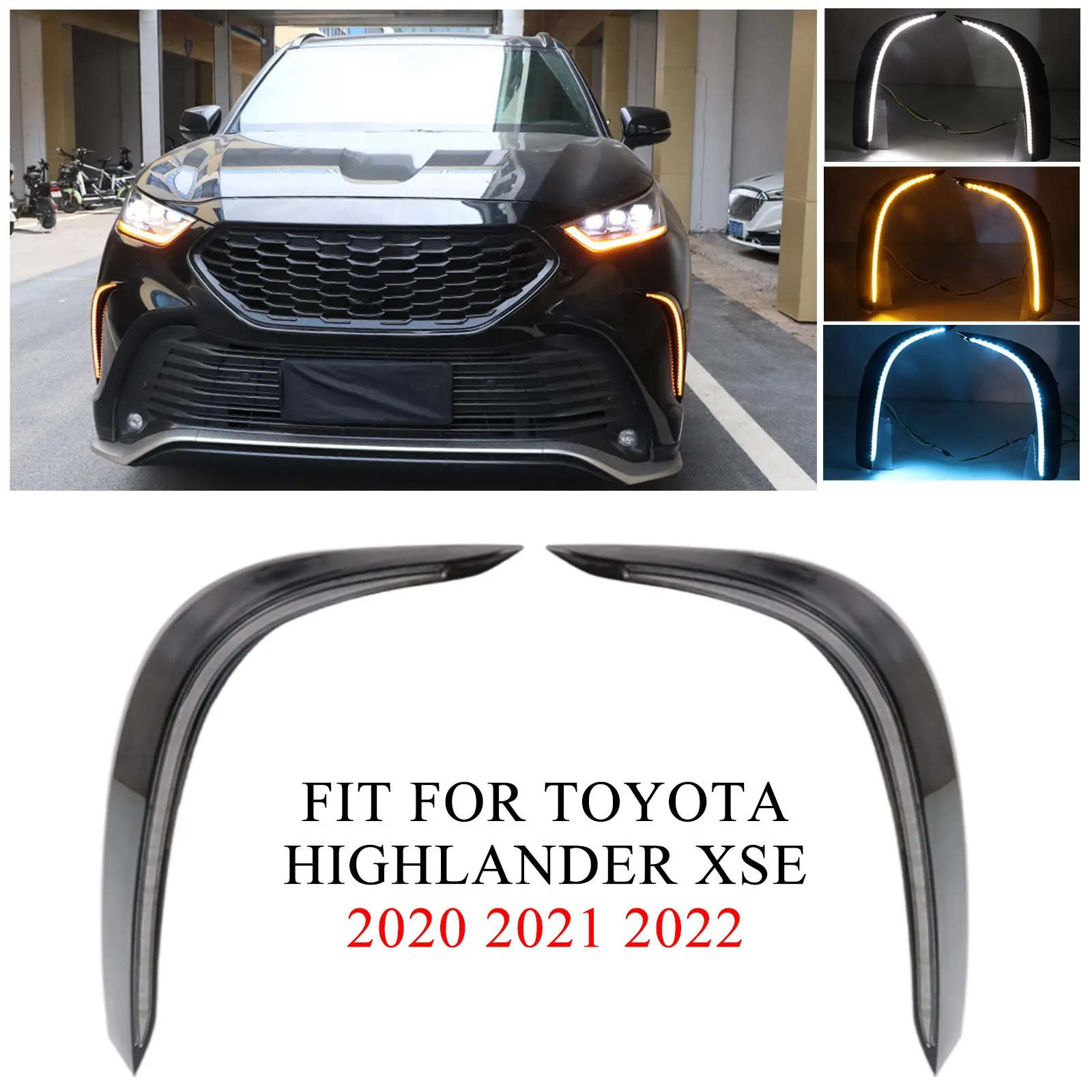 

2020-2022 для Toyota Highlander XSE светодиодный лампы дальнего света/указатели поворота