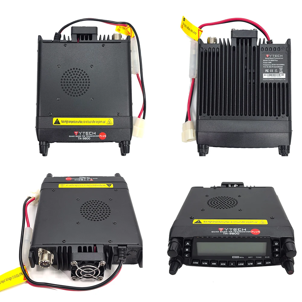 hiroです。 TH-9800Plus Walkie Talkie 50W Car Mobile Radio Station Quad