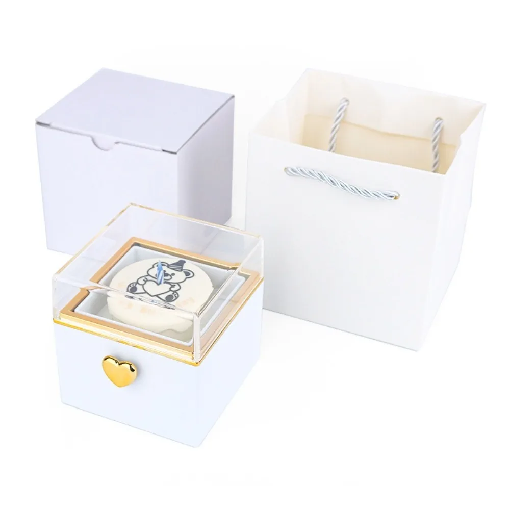 Kreative Bären-Flip-Ringbox Kreative Überraschungs-Schmuckbox Mini-Kuchen Automatische Flip-Ringbox für Freundin Geschenk Überraschungsbox – Detail 7