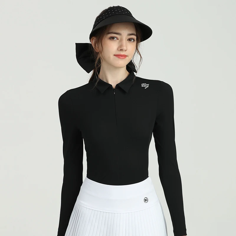 BLKTEE Golf Ladies Hat Sunscreen Big Brim Golf Cap Women Empty Top Hats with Bowknot Ribbon Sun Visor Caps Ladies Wear