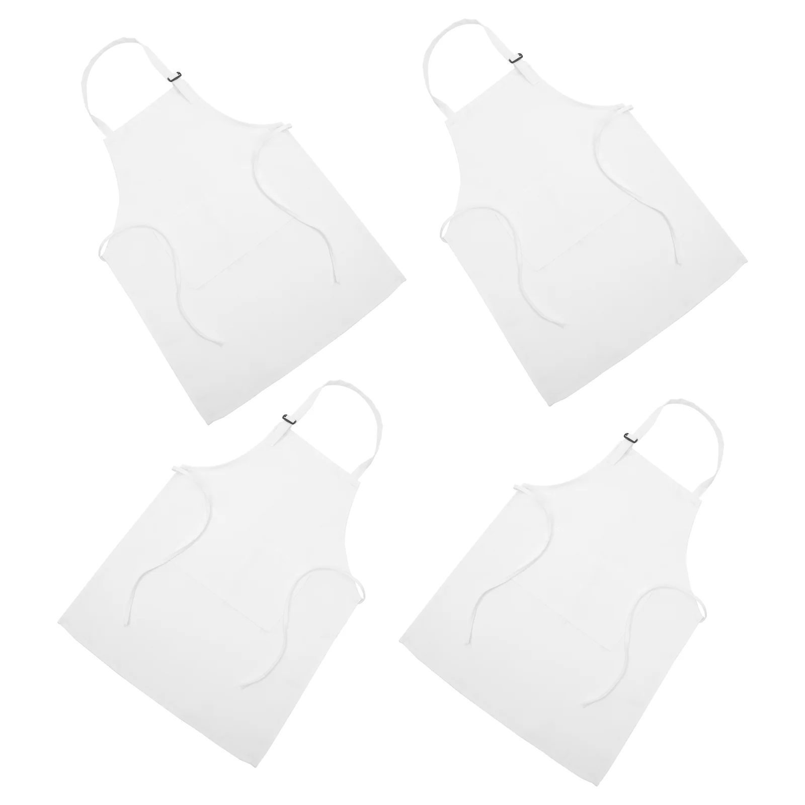 4 Pcs Painting Apron Toddlers Smock Children Overalls Adjustable for Aprons Kid Polyester Kids Drawing