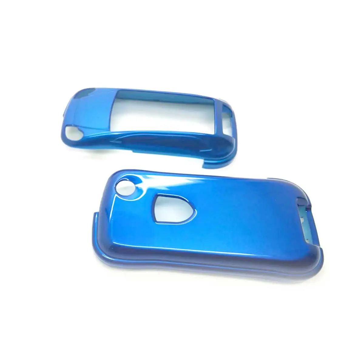 

Metallic blue Remote Key Case Protector Accessories Cover Shell For Porsche Cayenne 1st Gen. (2003-2010)