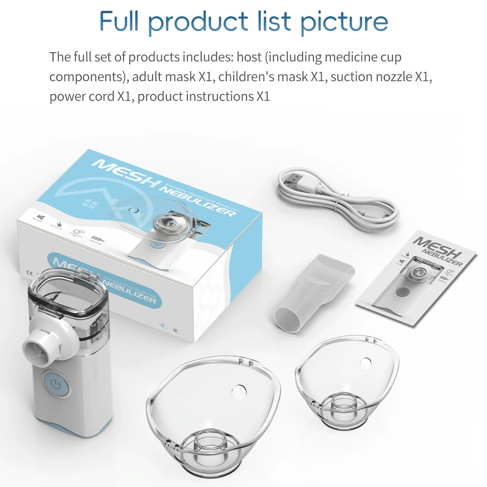 بخاخات مستنشقة محمولة محمولة باليد ، بخاخ شبكي ، ج...