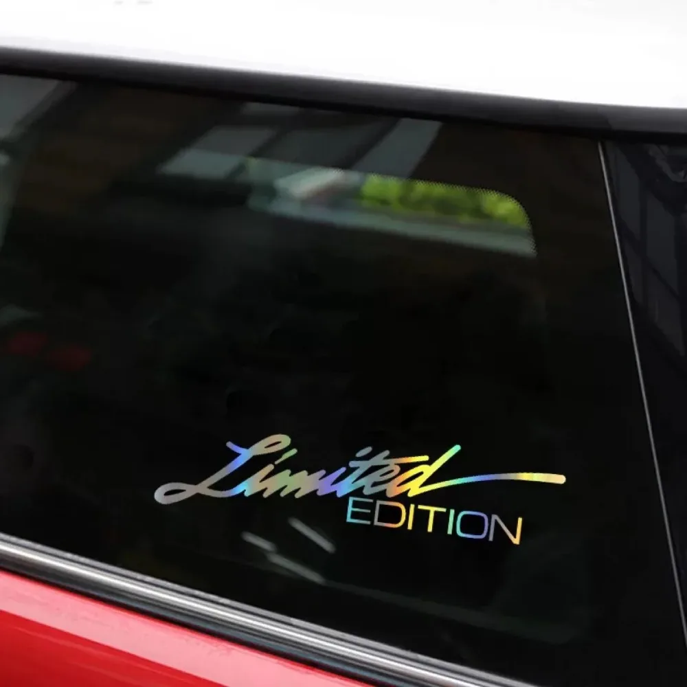 Creative Vinyl Car LIMITED EDITION Sticker Reflective Laser Decal Car Decoration Accessories Car-styling Sticker