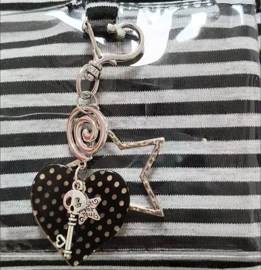 Gothic Charm Collection: Dark & Sweet Keyring Accessories