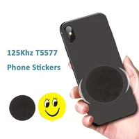 10pcs Blank RFID 125Khz T5577 Proximity Writable Label Anti-Interference Mobile Phone Sticker Writable 125khz Cartoon Tags Stick 1