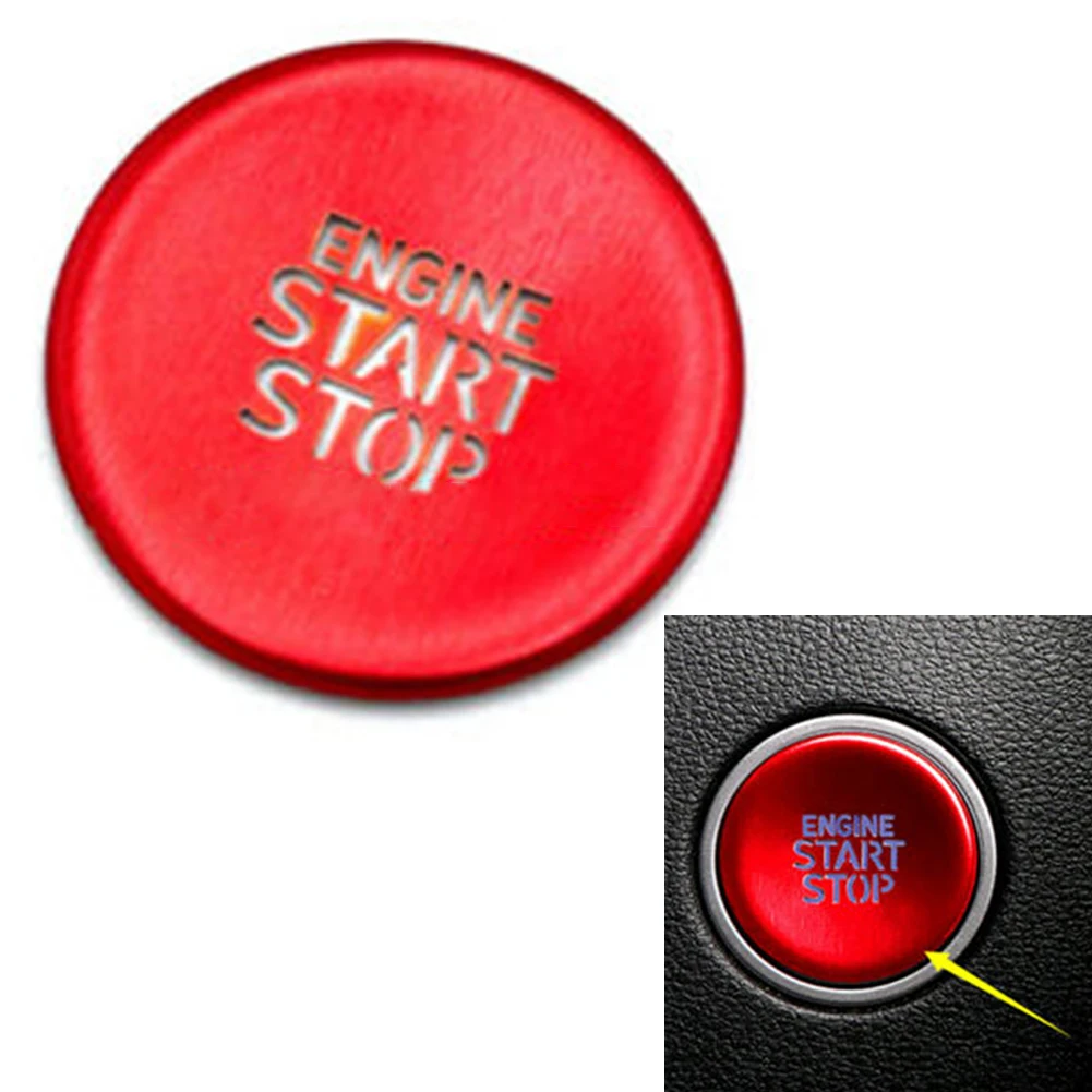 Car Engine Start Stop Button Cover Trim Switch Accessories For Hyundai