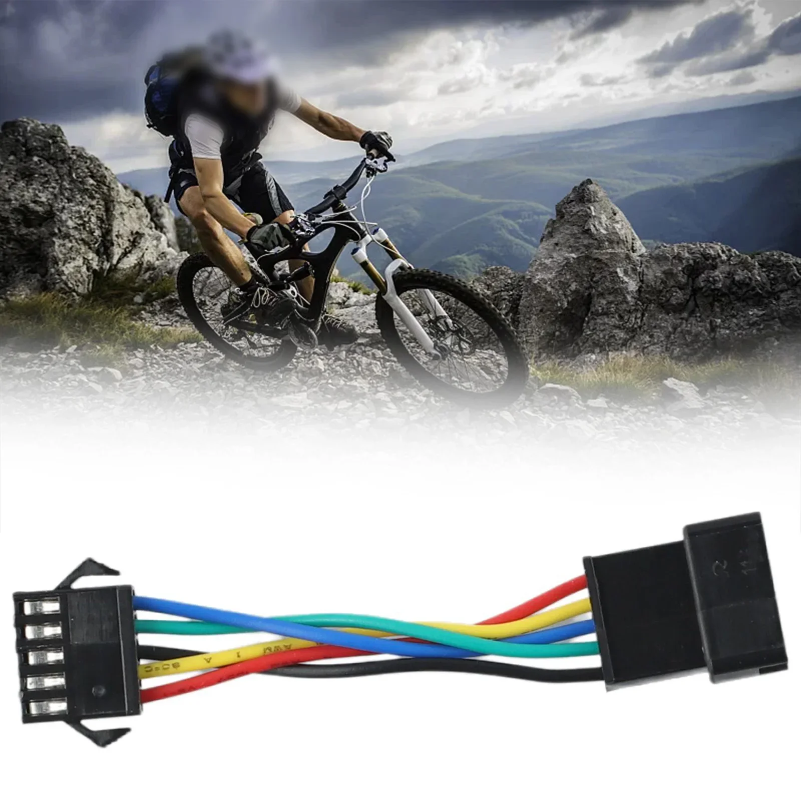 For E Bike SW900 E Bicycle Line Bike Connector Extension Cable Conversion Line 75x15mm High Quality 6 Pin To 5 Pin