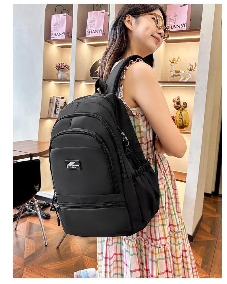 Trendy High School Student Rucksack College Stil Mädchen Schultasche Mittelschule Student Ins Hohe Paket Geschenke für Mädchen – Detail 14