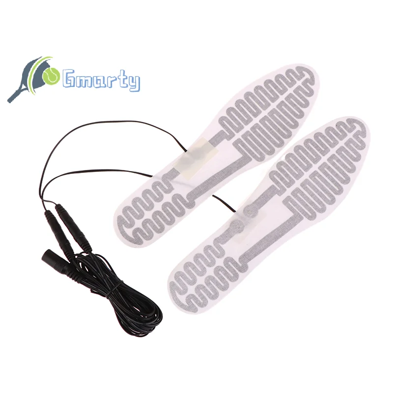 야외 스포츠 온열 깔창 발 워머 전기 난방 패드, 원적외선 난방 요소, DIY 신발 액세서리, 12V, 1 쌍
