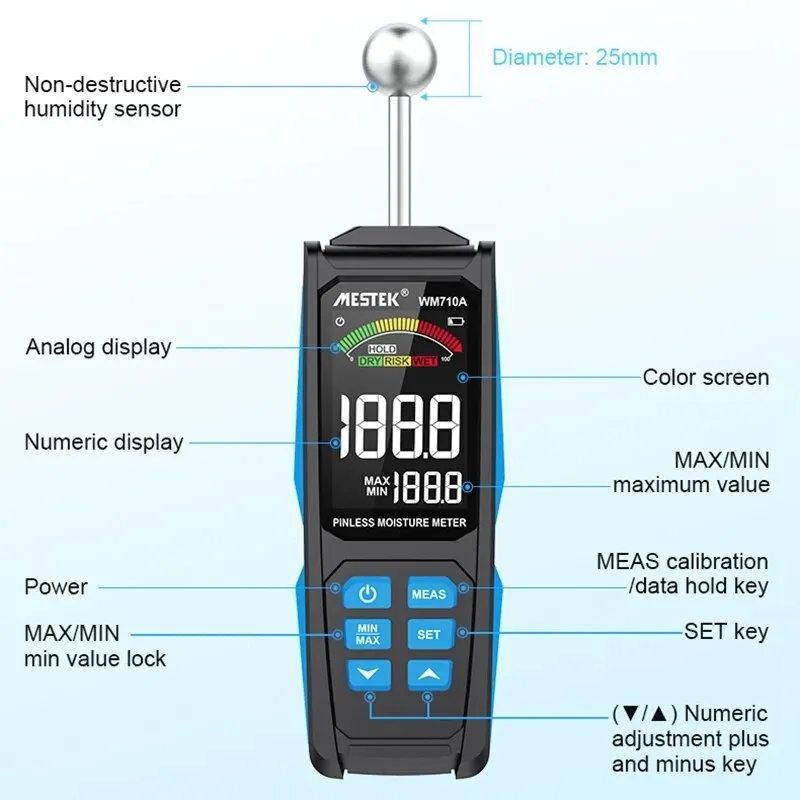 MESTEK      ˶ ,  , WM710A, 1PC
