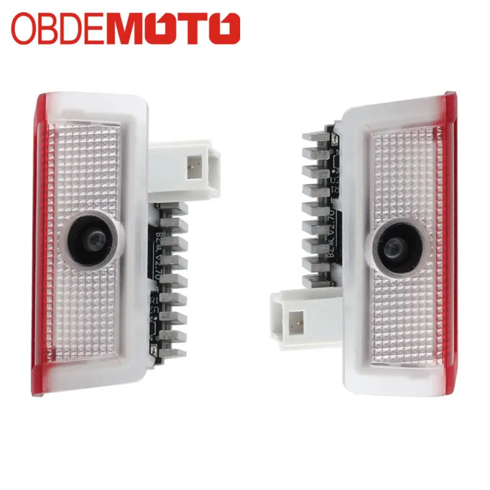 

2pcs Car Door Welcome Light LED Projector Decoration Accessory for Benz E CLA CLS S
