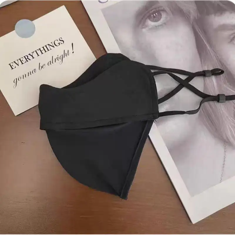 1pc Summer Face Mask - UPF Sun Protection, Lightweight & Breathable Ice-like Texture for Cycling, Outdoor Sports, Casual Attire