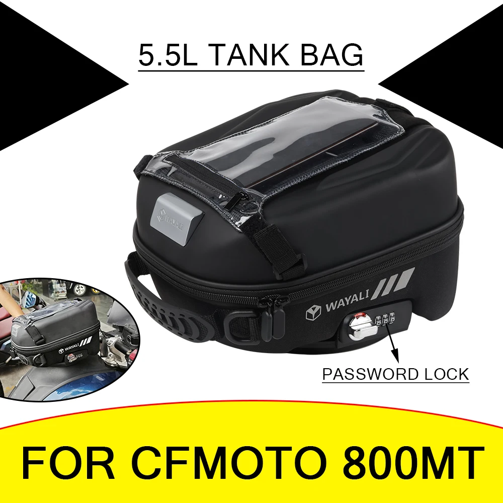 연료 탱크 가방, CFMOTO MT800 MT 800 MT IBEX 800 T S 2023 용 러기지 백, 걸이식 가방, 테일 백, 네비게이션 백, 800MT