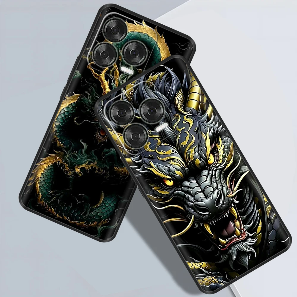 Colorful Flowers Pattern Soft TPU Silicone Phone Case Cover