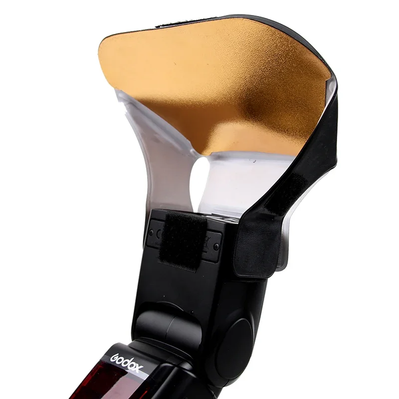 Universal flash diffuser camera softbox photography light diffuser cloth camera flash reflector Speedlight Flash Diffuser/Softbox Honeycomb Grid&Tri-Color for Canon Nikon Yongnuo YN560 IV Godox TT600 685