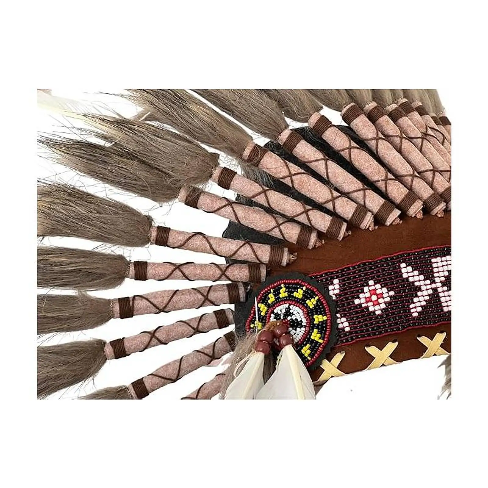Chief Indian Hat Headband for Stage Performance Dance Show Cosplay Party