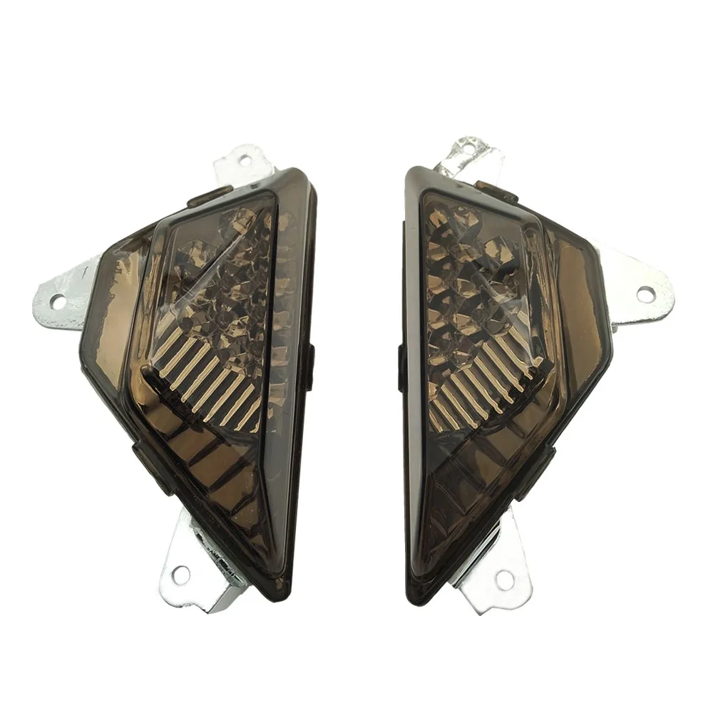 Front LED Turn Signal For KAWASAKI NINJA 250 300 400 650 1000SX ZX6R ZX25R Z1000