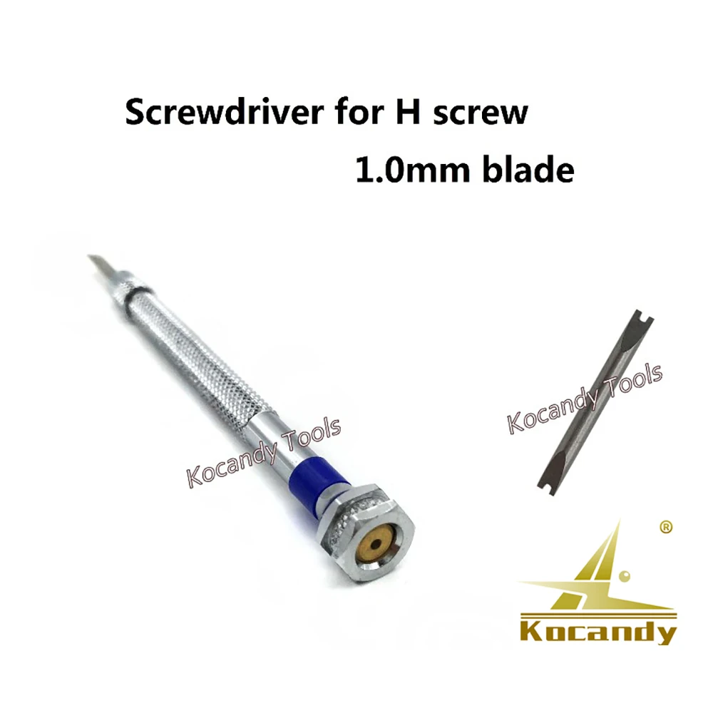 Cacciavite Per Orologio Per H Screw Hublot Watch Bezel Band Strap Repair Tool-Lama A Doppia Testa 1.0Mm