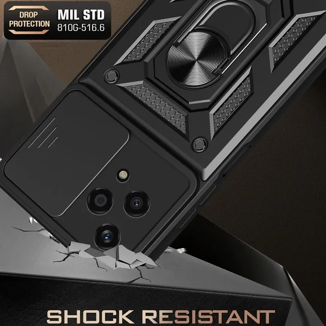 حافظة دروع مع حلقة حماية للعدسة ، حامل مغناطيسي ، غطاء لشرف توي لايت ، شرف