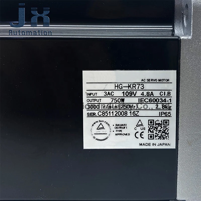 ACサーボモーター,0.75kw,4.8a,109v,HG-KR73, HG-KR73B, HG-KR73BJ, HG