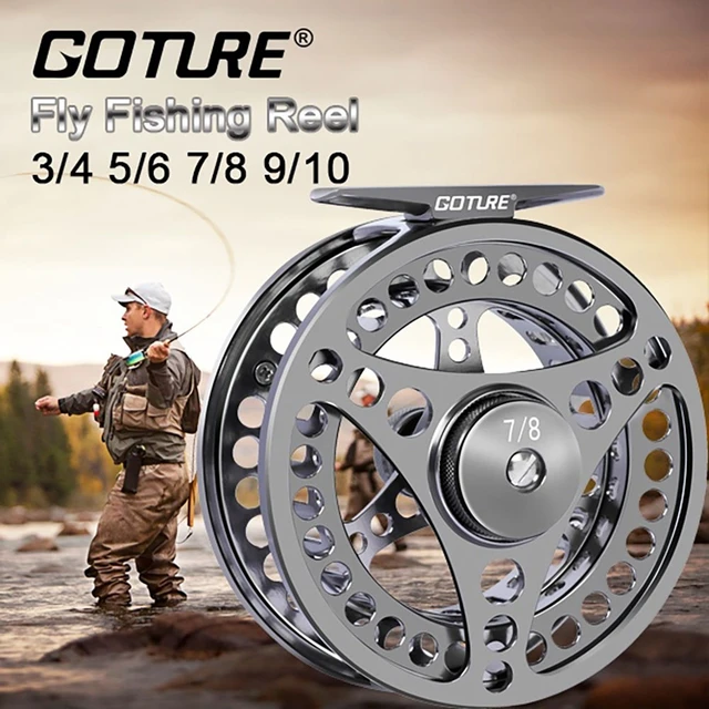 Fly Fishing Fly Fishing Reel Goture  Large Arbor Fly Fishing Reel - Fly  Fishing Reel - Aliexpress