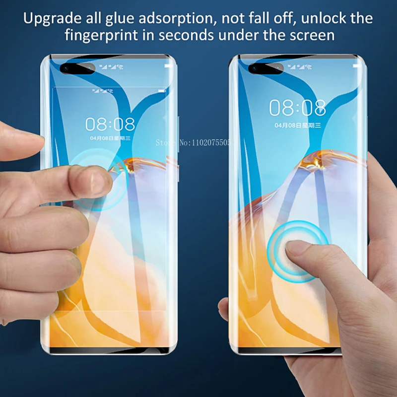 Premium Hydrogel Screen Protector Set - Full Coverage, Soft, Durable Film (3-Pack)