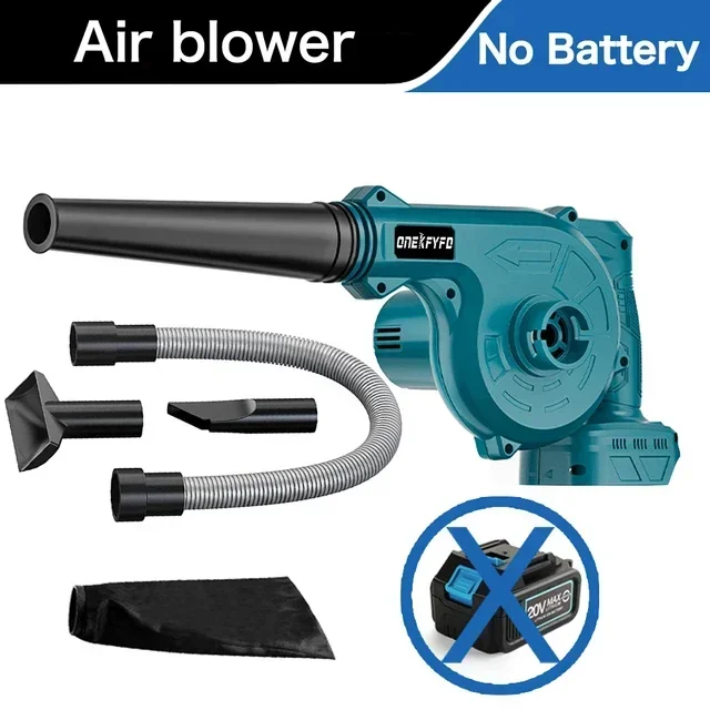 Cordless 2-in-1 Electric Leaf Blower and Dust Collector Tool