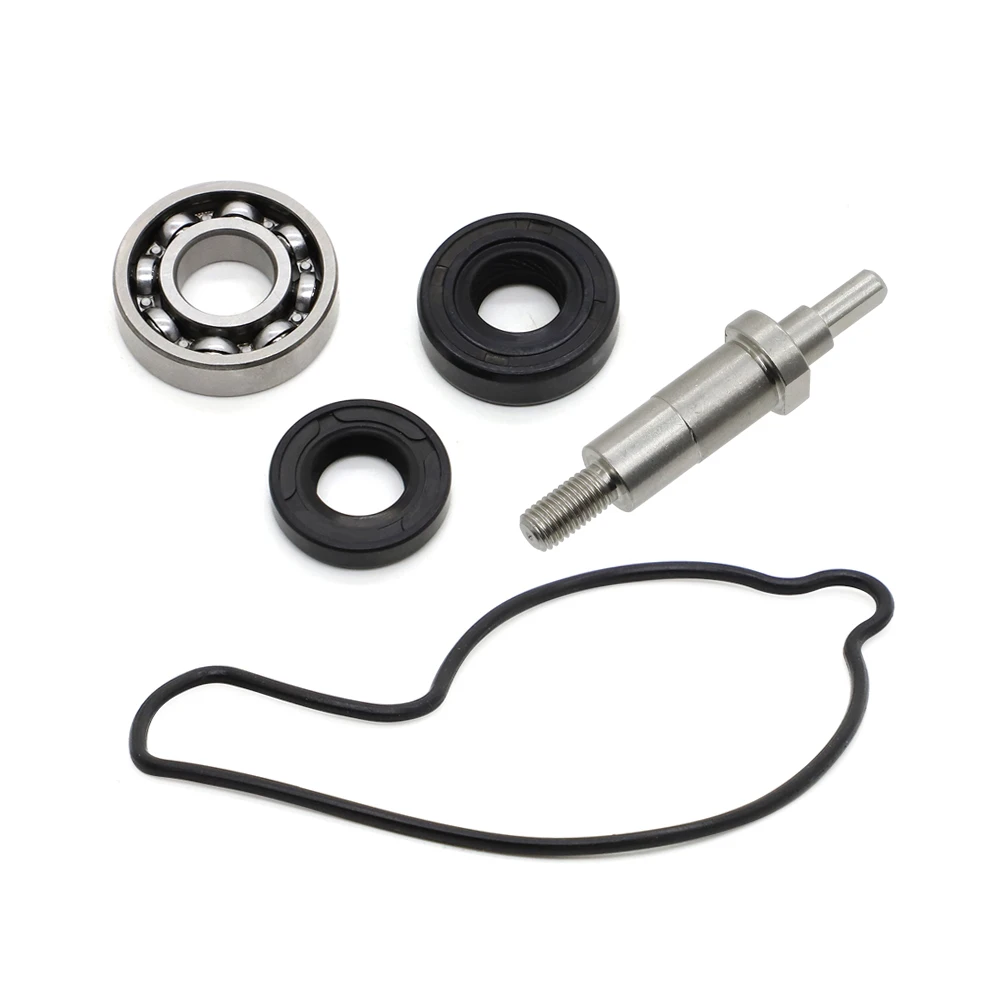 Water Pump Impeller Shaft Seal Bearing Gasket Kits For HONDA CRF450R CRF450 R CRF 450 R 2002-2008 Complements Hot Rods cooling water pump