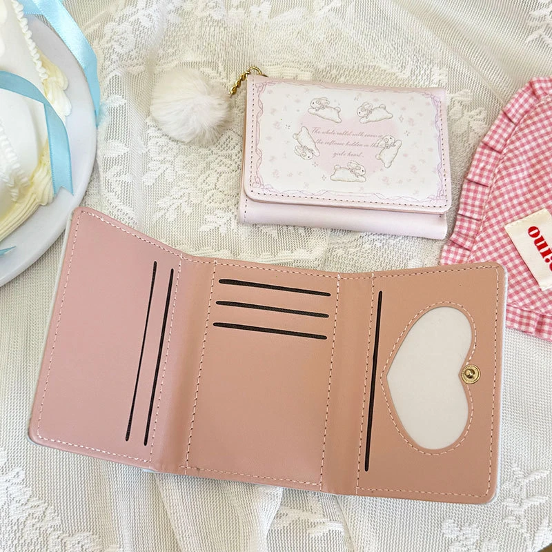 1 Pcs Cute PU Leather Coin Purse Cartoon Waterproof Card Wallets Credit Card Holoder Students Change Money Organizers Gift Bag 3