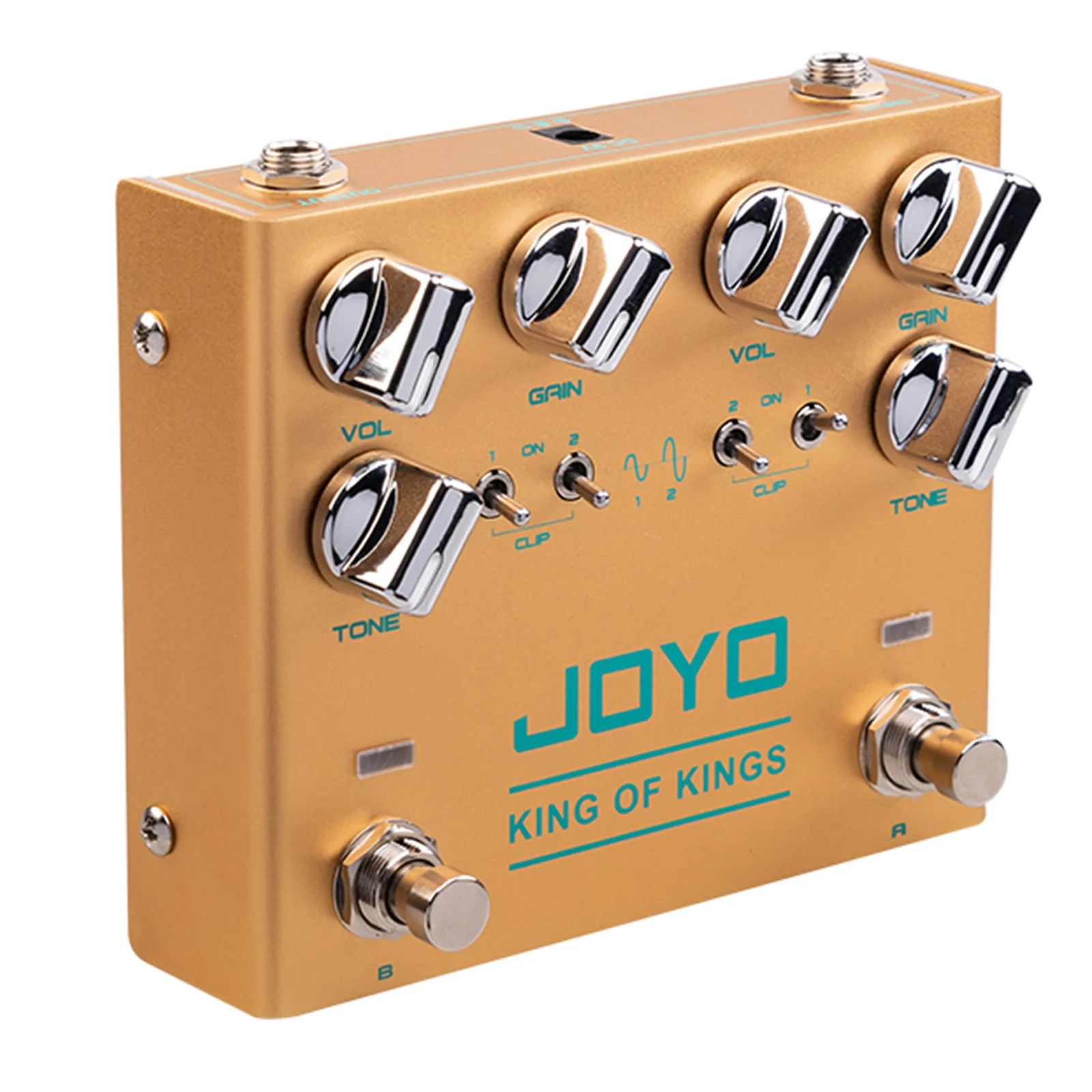 

Классическая педаль эффектов JOYO, вертикальная винтажная Педаль Overdrive для электрогитары, педаль с несколькими эффектами