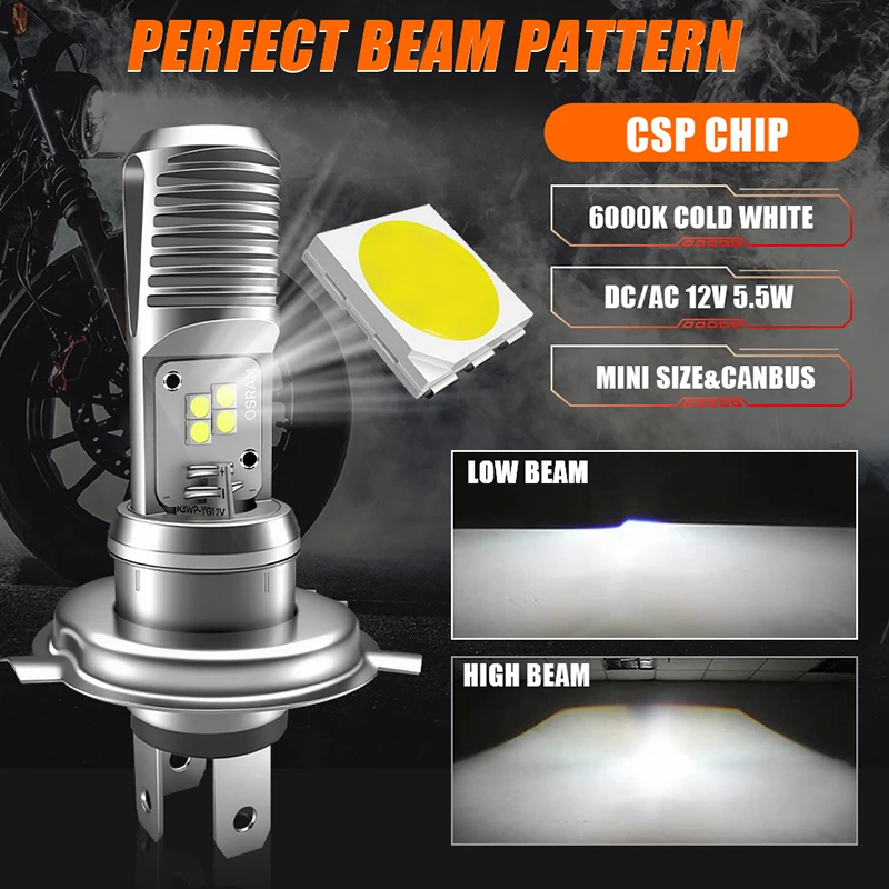 Motorcycle HS1 LED Headlight 2