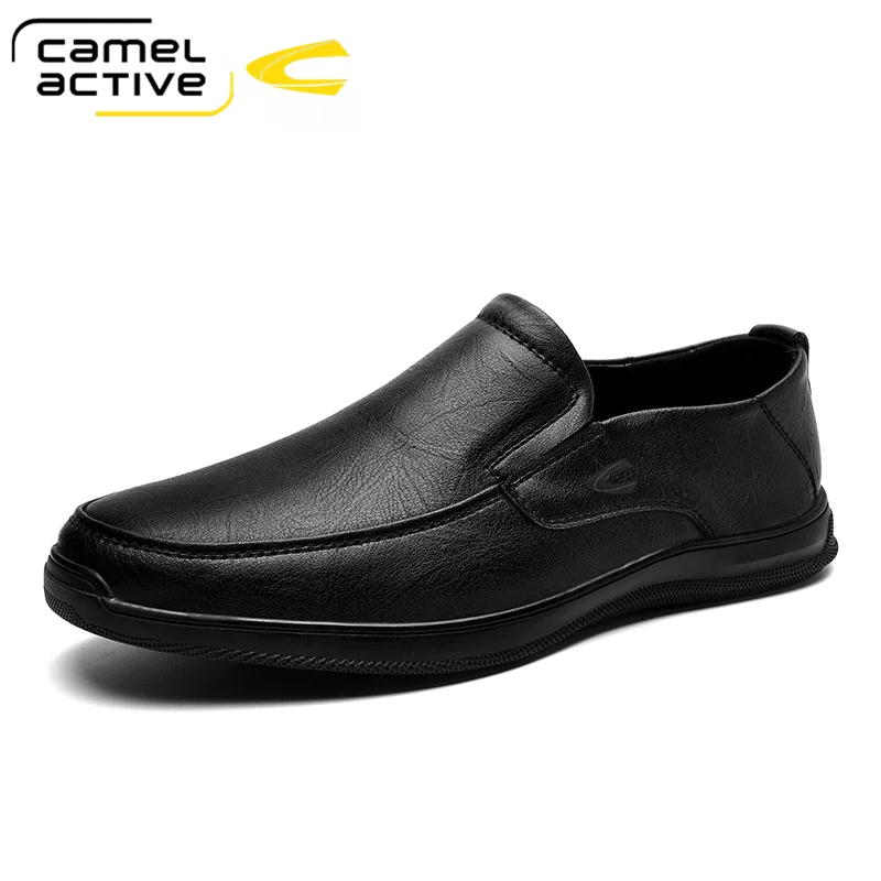 Мужские деловые оксфорды Camel Active роскошные лоферы из натуральной кожи броги на