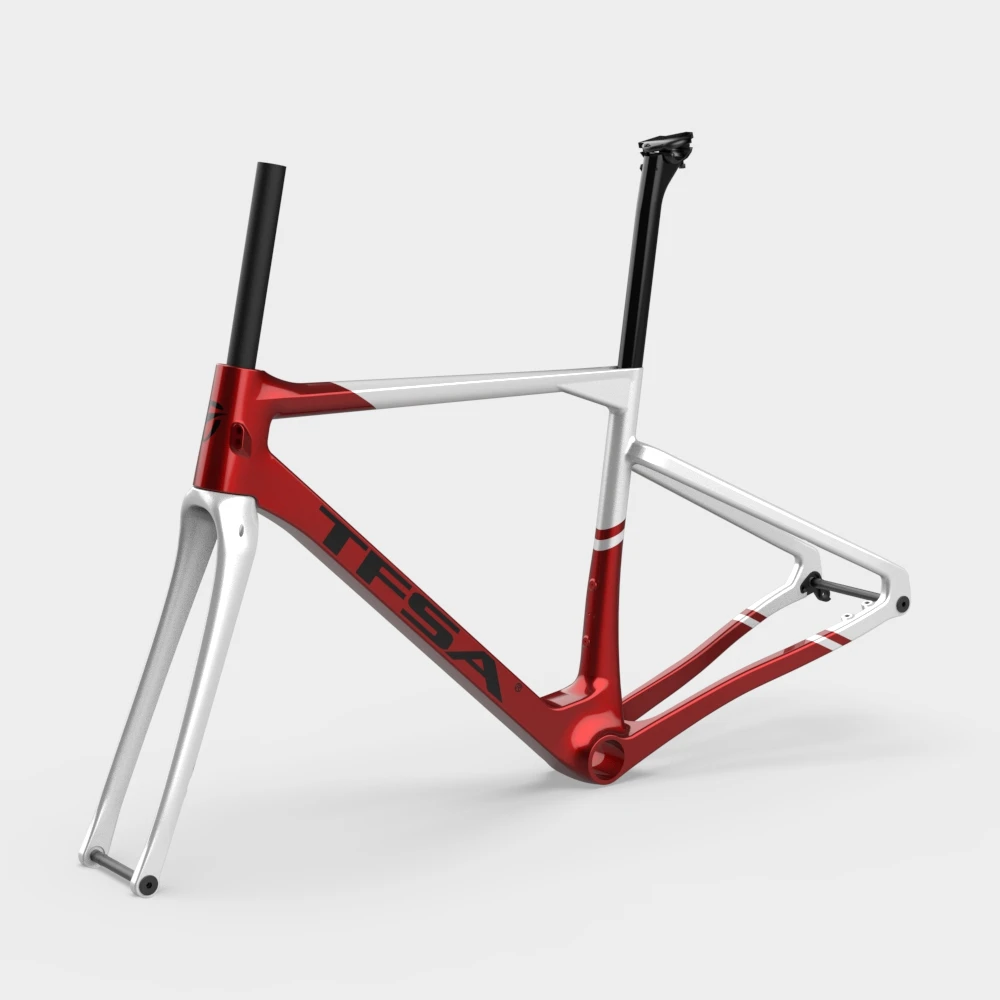 Tfsa 2022 New Coming Gravel Bike Frame Mrcm Carbon Road Bike Frame 700