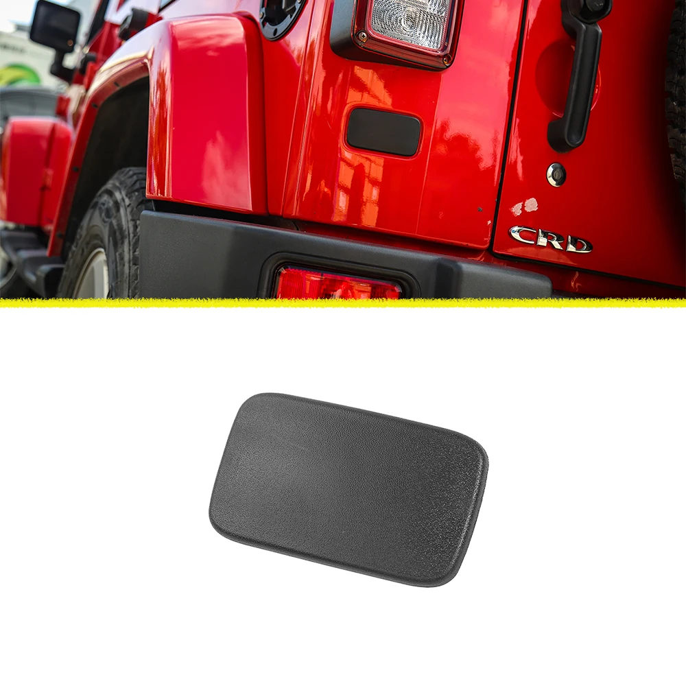 

Rear License Plate Delete Panel Decorate Trim Cover Car Accessories for Jeep Wrangler JK 2007-2017 2/4-Door Rubicon Sahara Sport