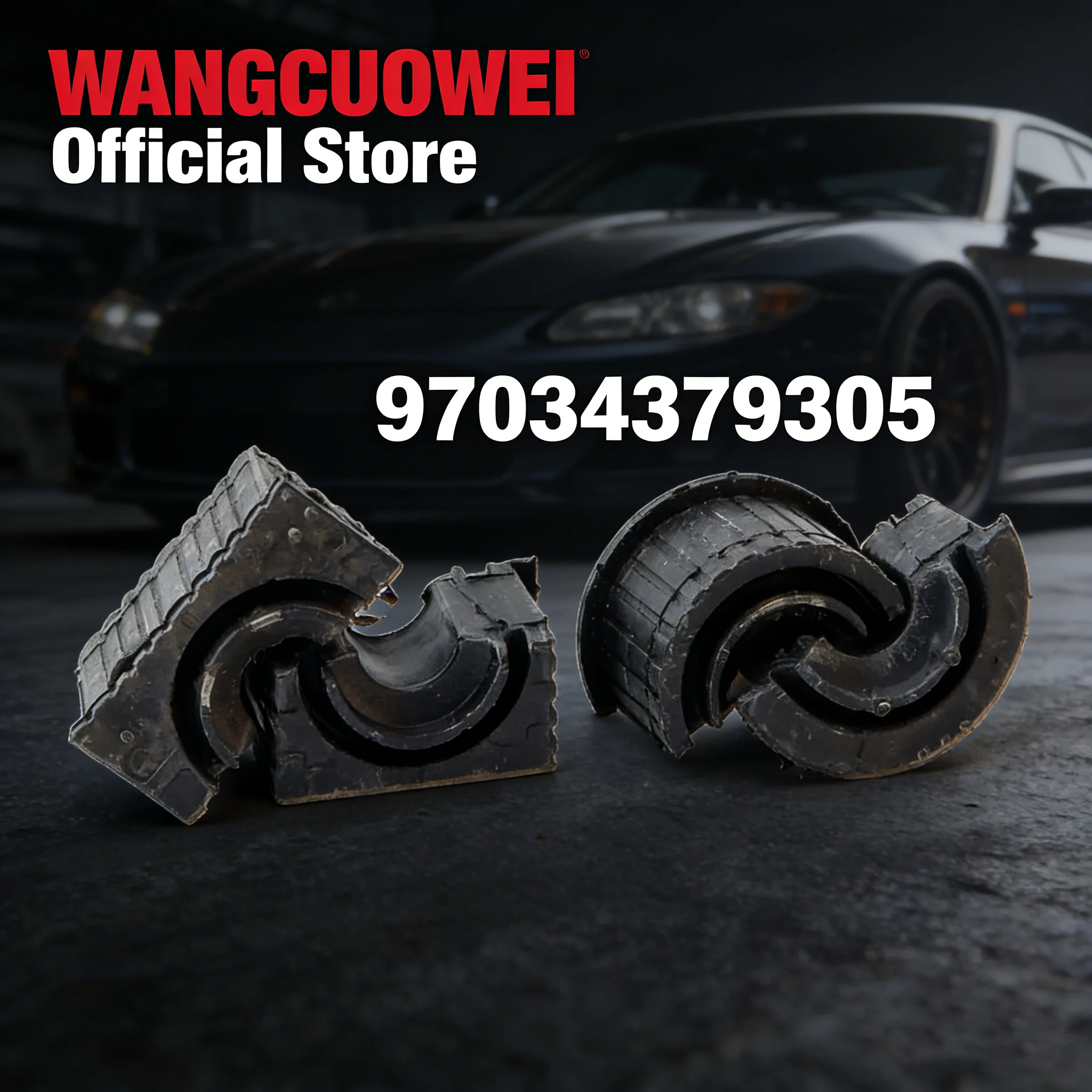 4pcs Front Stabilizer Bar Bushing Set