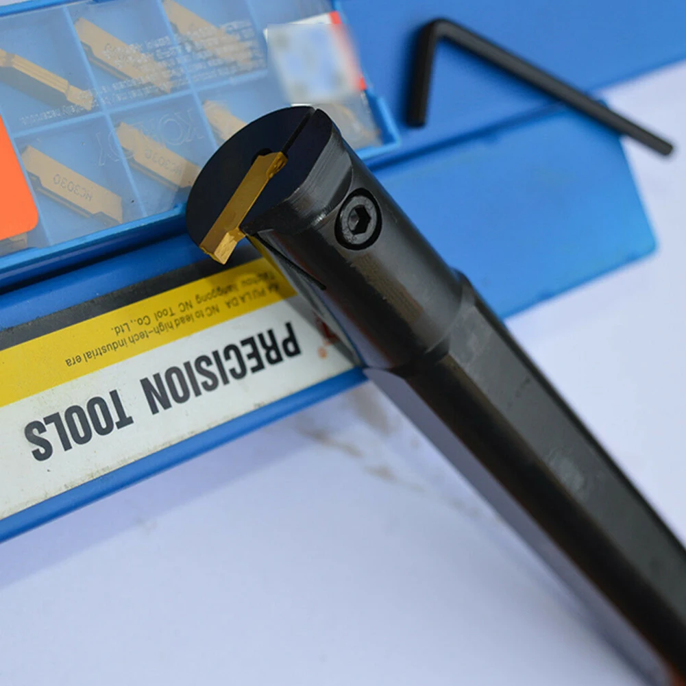 

Holder MGIVR3125 3 Lathe Grooving Cut Off Tool Holder Durable and Easy to Replace with 3mm MGMN300 Inserts (10pcs)