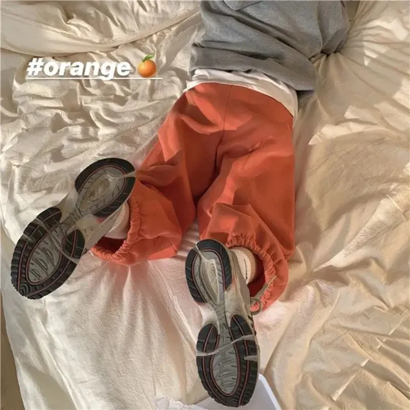 Description Picture 5 of itemWomen'S Fleece Lined Sweatpants Wide Straight Leg Pants Bottom Winter Warm Pants Daily Casual Jogger Sweatpants Sports Trousers