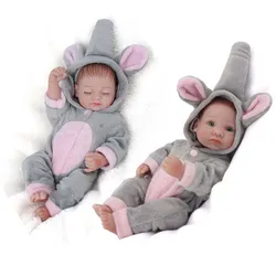 Poupée en silicone souple et réaliste, poupée de bébé reborn, peut être lavée 