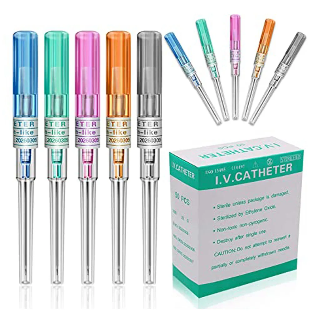 Catheter Piercing Needles Navel Piercing Catheter Needle Tongue