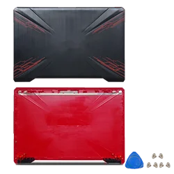Premium Laptop Case for ASUS - Lid LCD Back Cover, Front Bezel, and Hinges Parts (RED A COVER)