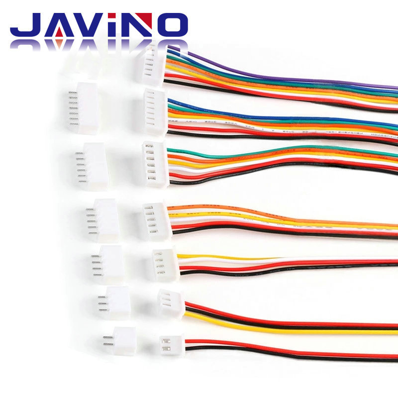 10Sets JST XH2.54 XH 2.54mm Wire Cable Connector 2/3/4/5/6/7/8/9/10 Pin Pitch Male Female Plug Socket 30cm Wire Length 26AWG