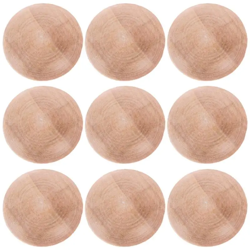 Description Picture 4 of itemPack of Mushroom Plugs Screw Hole Cover Button Plug Stair Plug Wood Hole Plugs Furniture Plug 20*15mm