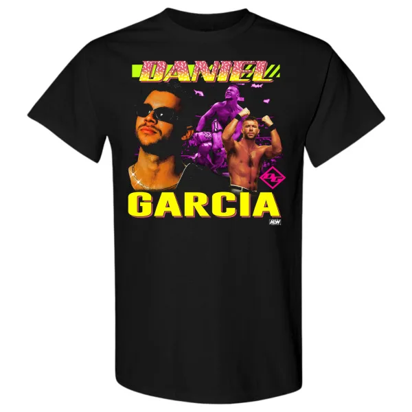 Daniel Garcia Just Dance Aew Maglietta Ufficiale A Maniche Lunghe O Corte