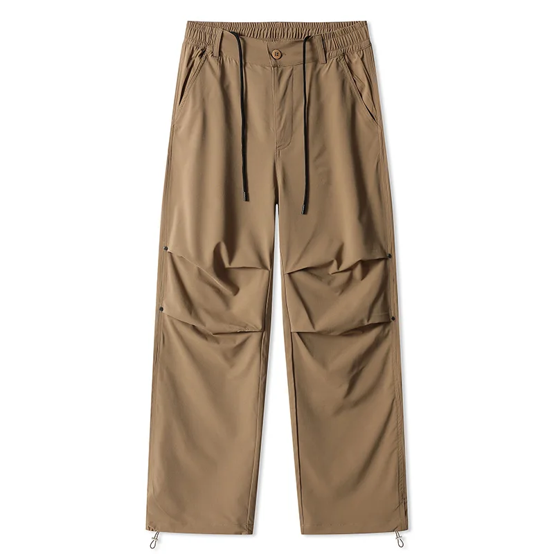 

Летние мужские свободные зеркальные брюки, тонкая рабочая одежда, повседневные брюки 8XL 9XL 160 кг