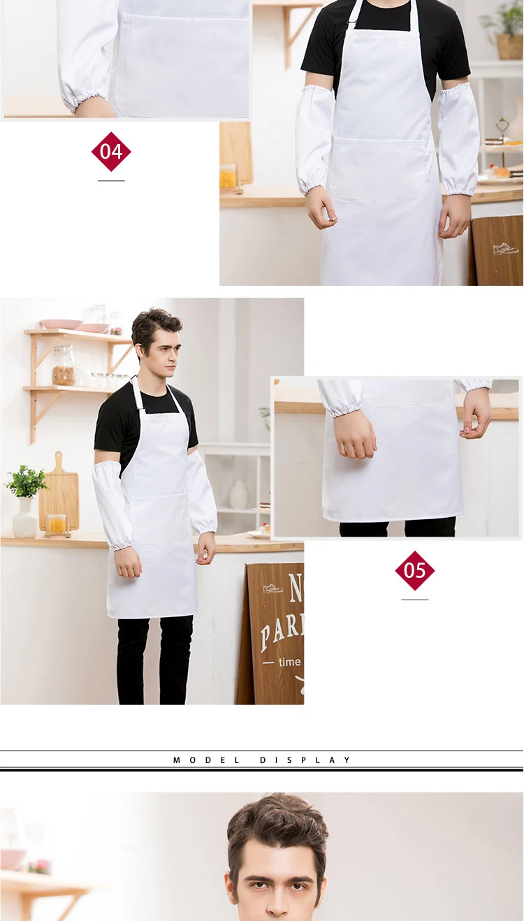 Blue White Chef Apron for Men Women Printing Embroidered Logo Cafes Grill China Restaurant Kitchen Bib Cooking Clothes Supplies 4 S64bf9be9cd9b463eae814a0007f284cfT