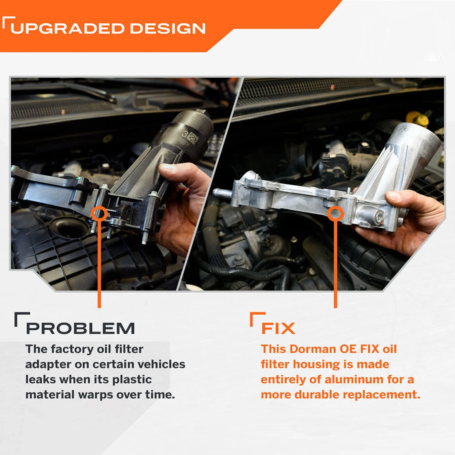 5184294AC 7B0115401 Oil Filter Housing Kit For 2018 Jeep Wrangler  